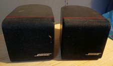 Pair of Bose Redline Single Cube Satellite Speakers