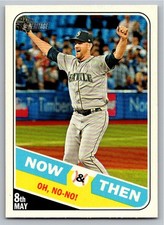 2018 Topps Heritage Now & Then  James Paxton NT-5