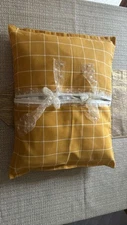 Homemade Pillow 7 1/2x 9 1/2 Amazing Grace