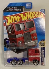 NEW 2026 Hot Wheels Transformers Optimus Prime Semi Truck HTF FREE SAME DAY SHIP