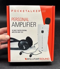 SEALED Williams Sound PockeTalker 2.0 Personal Hearing Amplifier