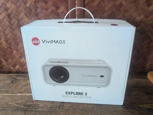 Nouveau en boîte Vivimage explorer 2 mini projecteur vidéo conçu pour le divertissement à domicile
