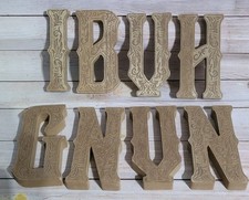 Santa Fe Monogram Wooden Letters Tabletop D cor by Ashland Choose Letter