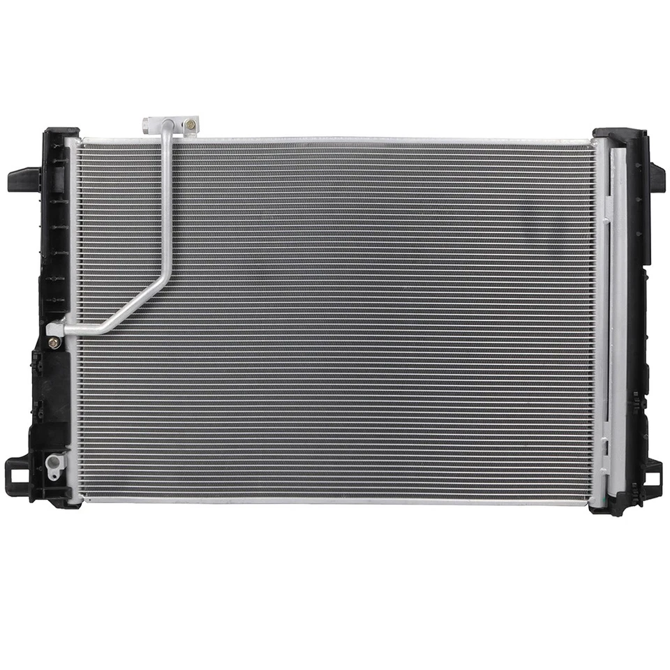 Condenser & AC Compressor Cooling Kit For 2012 Mercedes-Benz C300 10-11 E550 5.5 — 第 3/4 张图片