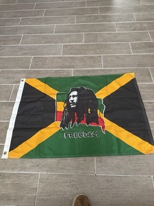 Bob Marley Double Sided Wall Flag