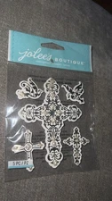 Rare! Jolee's boutique - crosses & doves 