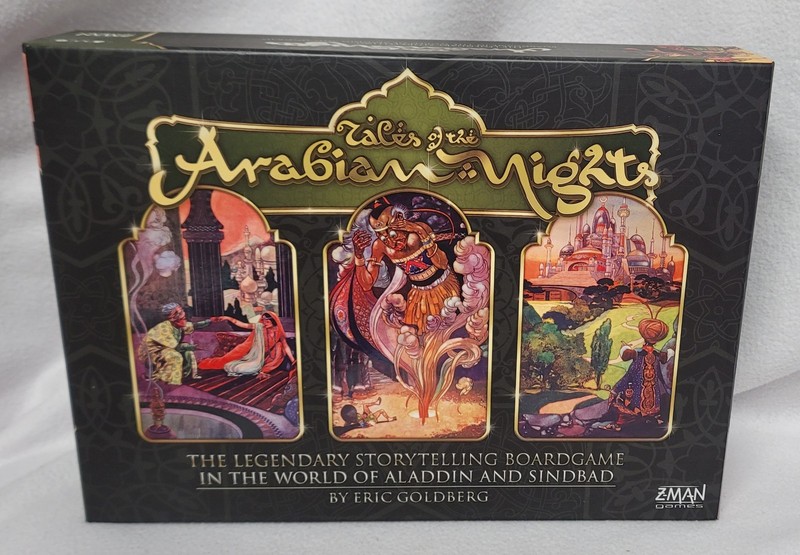 Tales of the Arabian Nights Board Game  - Open Unplayed  -  Rare - Pristine Box