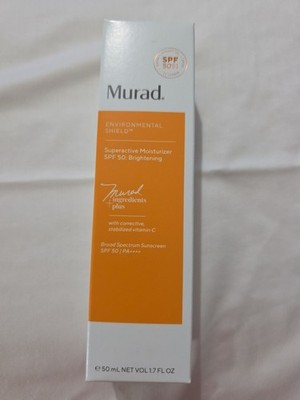 Murad ENVIRONMENTAL SHIELD Superactive Moisturizer SPF 50 1.7 oz 50 mL Exp 2/28