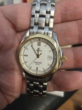 OMEGA Seamaster 120m Two-Tone Stainless Steel Gold Wristwatch Date Indicator