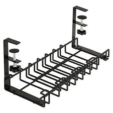 Cable Management Solution for Home Offices Prevents Tangled Cords Under Desks
