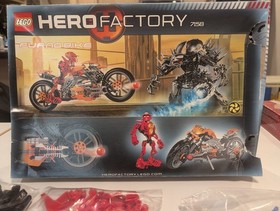LEGO HERO Factory: Furno Bike (7158) 100% Complete with box