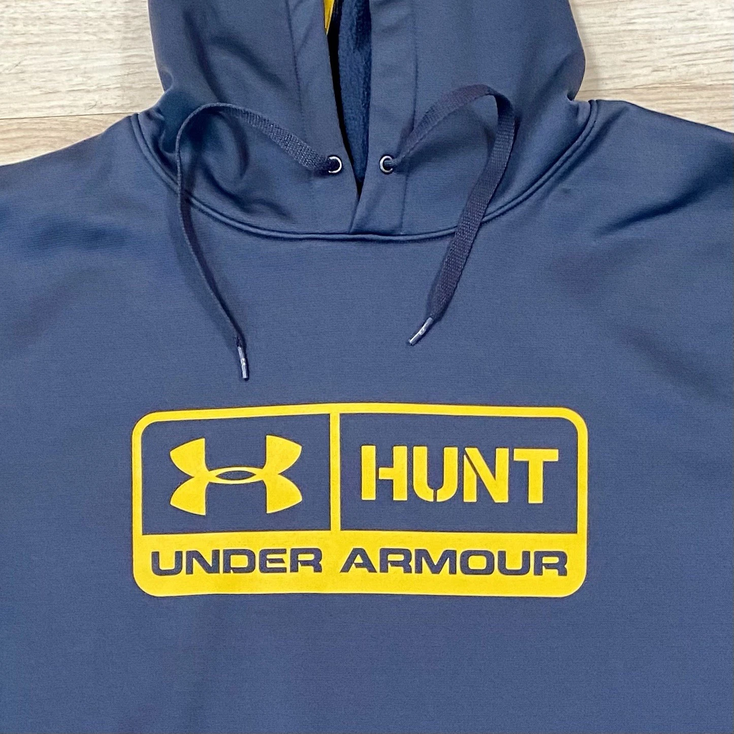 VETEMENTS Felpa con cappuccio Under Armour HUNT uomo grande grigio antracite abbigliamento sportivo pullover felpa