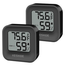 Digital Hygrometer Thermometer for Room Temperature and Humidity Measurement ...