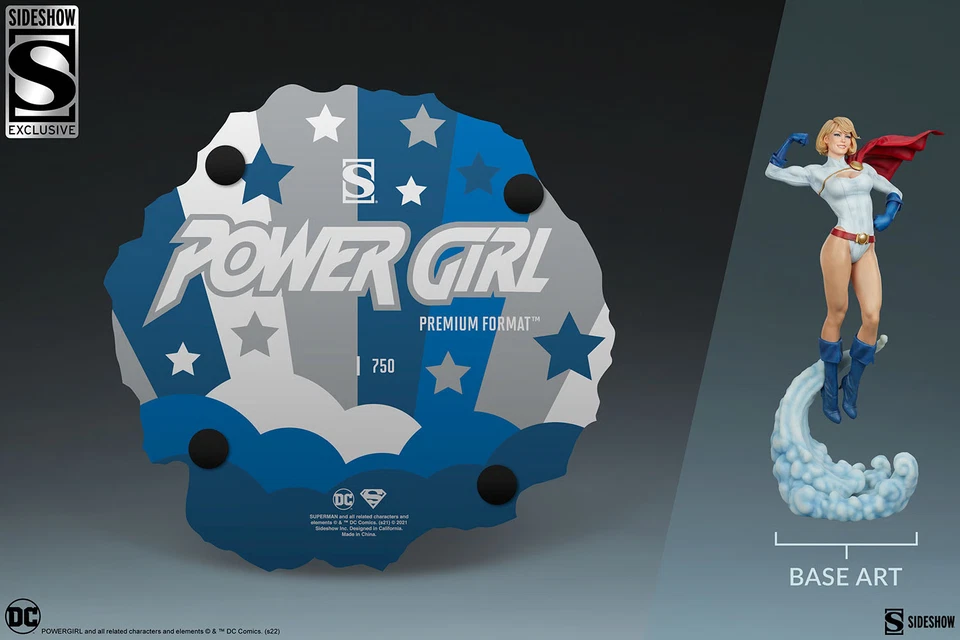 Estatua Sideshow Collectables Power Girl Formato Premium Versión Exclusiva SELLADA Foto 2 de 4