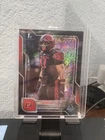 2025 Bowman Chrome University Football Black Refractor Trey White #25