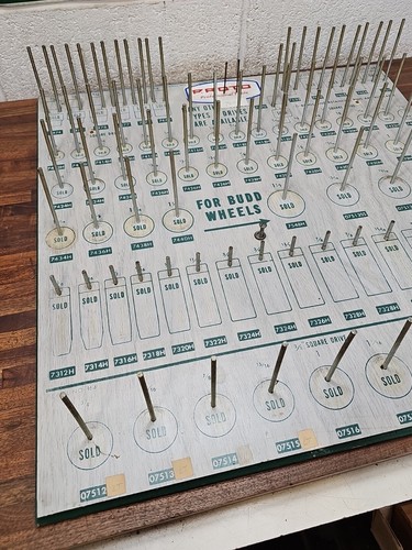 #4- Vintage PROTO  Tool Board BALL SOCKETS SIGN - Foto 9 di 9