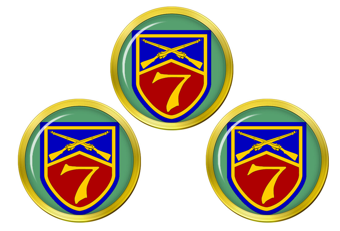 7 infantry Irish Defence Forces Golf Ball Markers