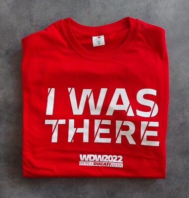 DUCATI OFFICIAL WORLD DUCATI WEEK 2022 WDW 2022 T-SHIRT WDW2022 wdw2022