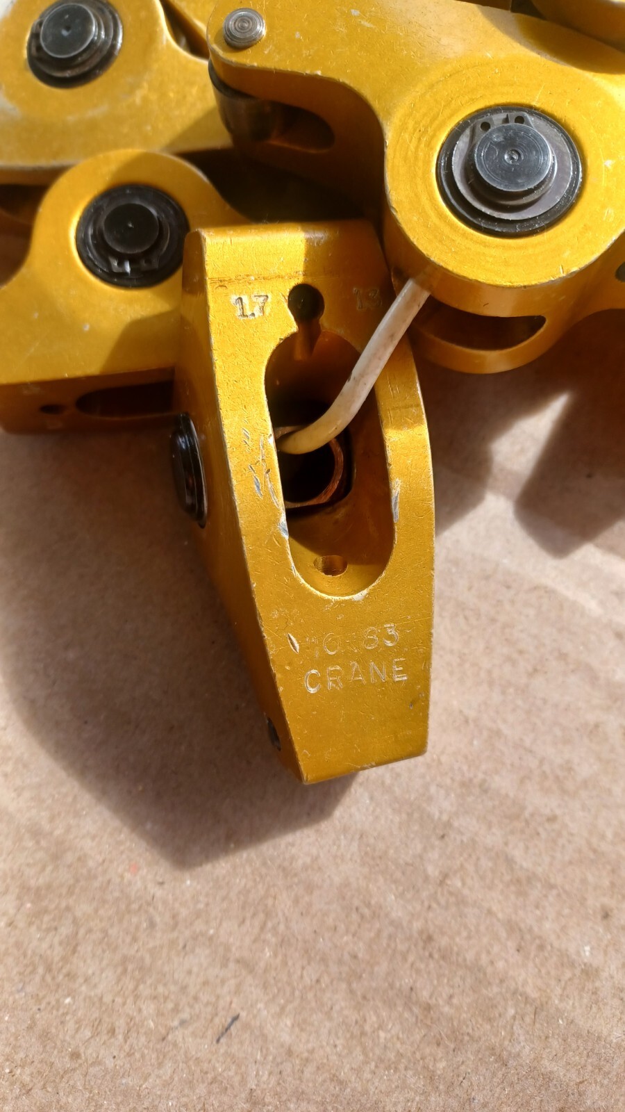 16 Crane Gold Series 1.7 Ratio Roller Rockers BBC Drag Race Car Drag