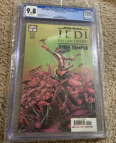 Star Wars Jedi Fallen Order Dark Temple #5, 1st Mention Cal Kestis 9.8! CGC