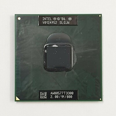 Acer eMachines E527 CPU Intel Celeron Mobile T3300 2.00GHz  SLGJW Prozessor