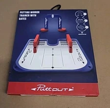 PuttOut Putting Mirror Trainer and Alignment Gate Lot Of 10
