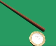 Micarta Phenolic XX Paper Rods .187" 3/16" Diameter x 24" Long, 2 Pcs, 4 Ft