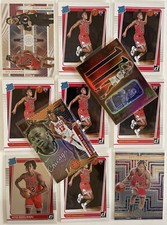 2021/22 AYO DOSUNMU ROOKIE LOT OF 11 CHICAGO BULLS (1) GREEN GALA 
