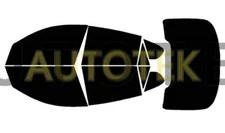 PreCut All Sides + Rear Window Film Any Tint Shade % VLT For BMW X6 (2008-2014)