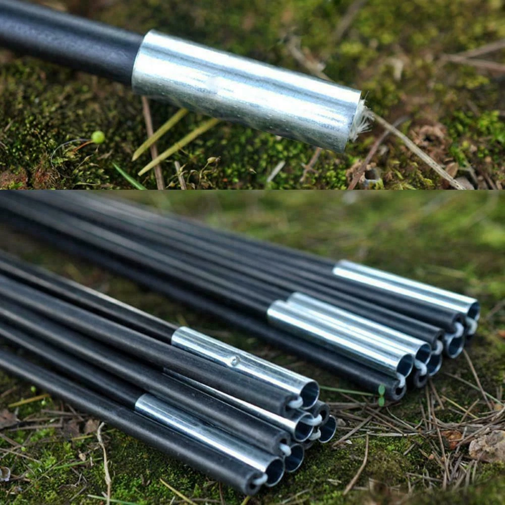 Telescopic top tent pole