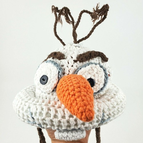 Hand Knit Crochet Newborn Baby Frozen 