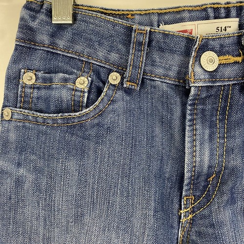 Vaqueros Levis para niños 6 regulares 514 pretina ajustable recta botón a presión - Imagen 7 de 17