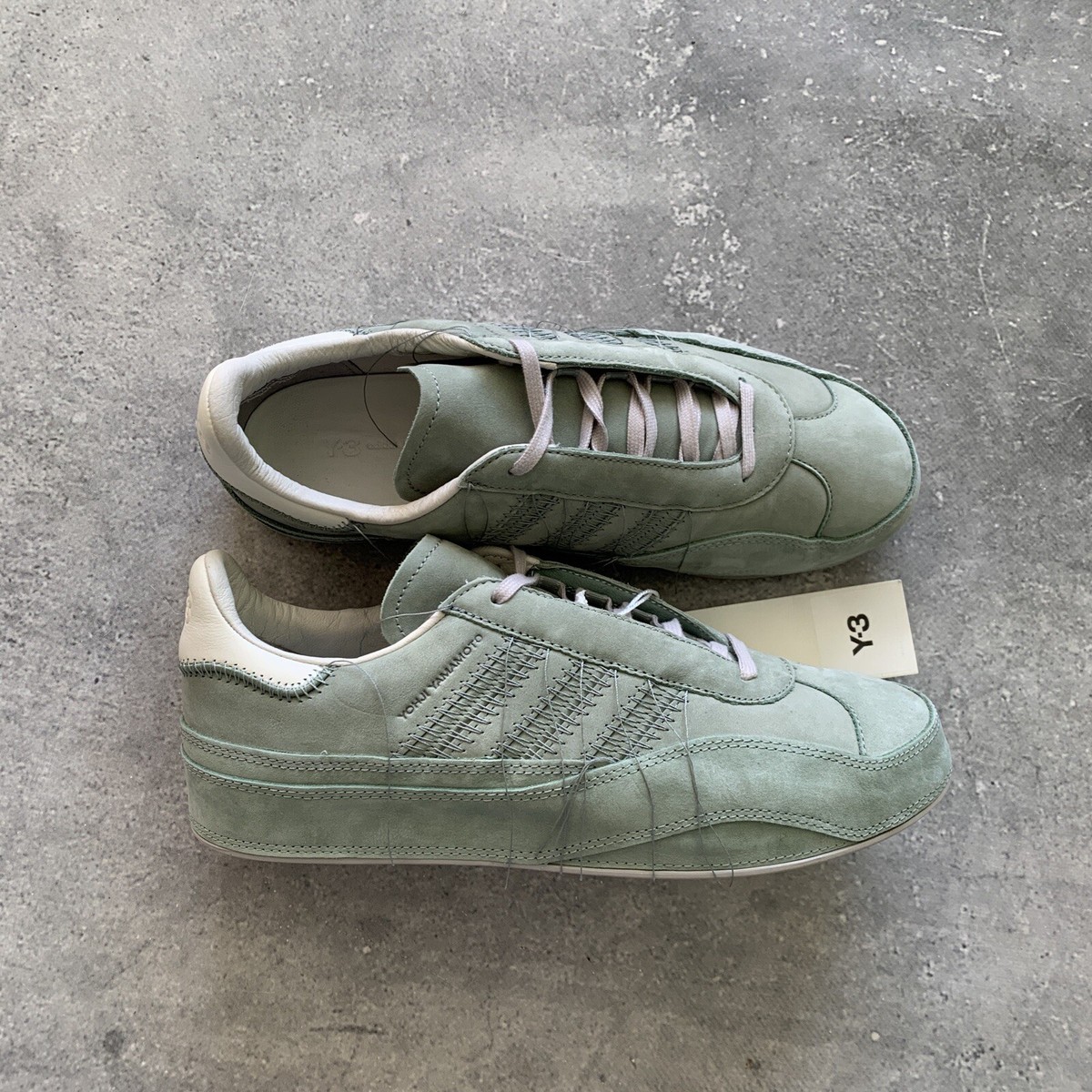 adidas gazelle silver green womens adidas Y-3 Gazelle - Unisex - White / Off White Cargo