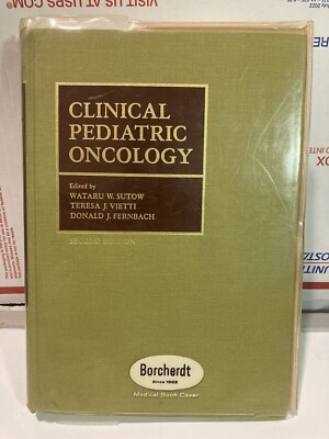 Clinical Pediatric Oncology, 2nd Ed, Hardcover, by Sutow W, Vietti T, Fernbach D