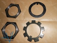 Vorderachse Spindel Schloss Mutter Set FüR Jeeps Willys MB Gpw CJ2A Cj3A M38