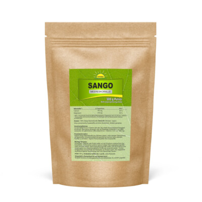 Sango Meereskoralle (Original aus Okinawa, Japan), 500 g im Beutel, Bonemis 