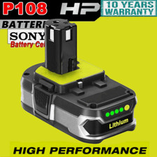 NEW 3.6Ah For RYOBI P108 18V One Plus High Capacity Battery 18 Volt Lithium-Ion