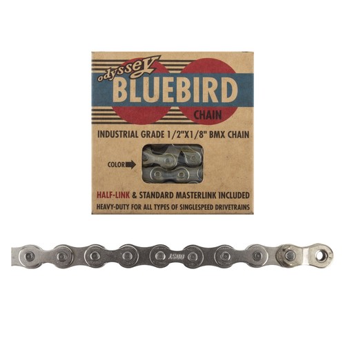Odyssey Bluebird 1/2 x 1/8 Single Speed 112 Links BMX Bicycle Chain - Picture 6 of 11