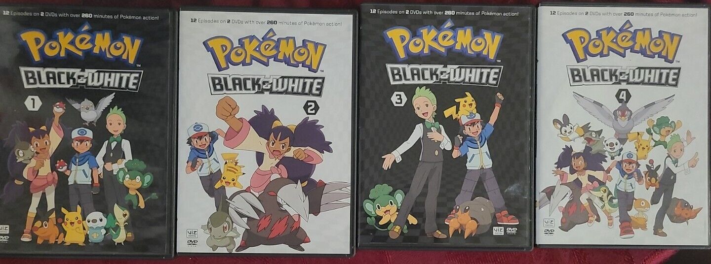 Pokemon Black and White DVD Set 1 (D)