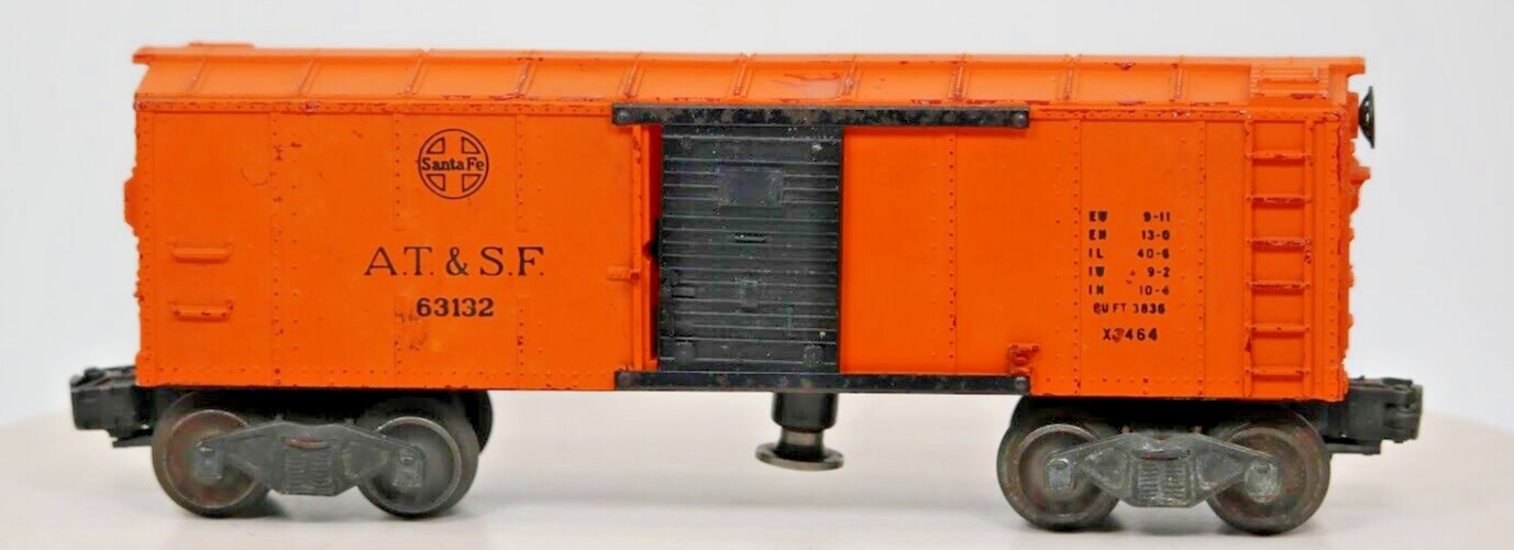 Lionel O Scale Santa Fe Automated Box Car 63132 Model Train