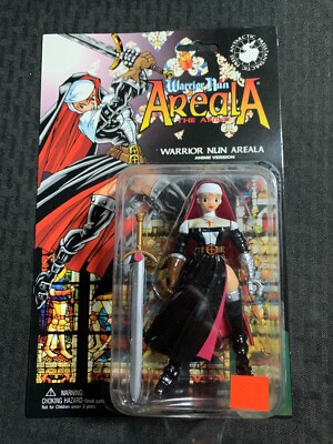 1997 Ben Dunn WARRIOR NUN AREALA Anime Version 5'' Action Figure MOC C-6.5