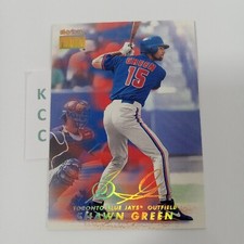 1999 Fleer Skybox Premium Shawn Green #3 Toronto Blue Jays