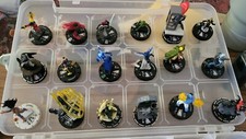 Rare Mixed Heroclix Figures W/cards