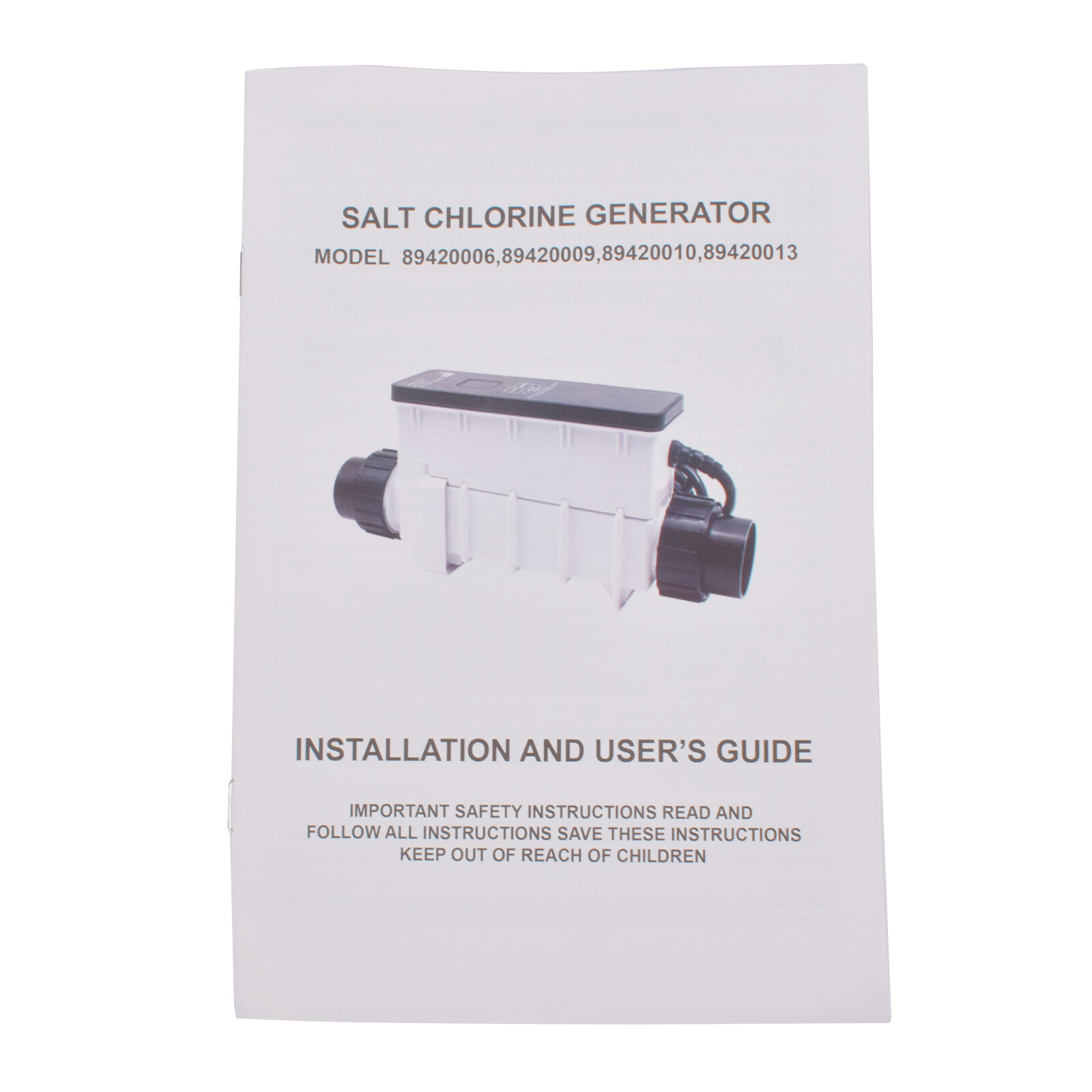 Salt Cell Chlorinator Generator For Pentair Intellichlor IC20 520554 EC-520554