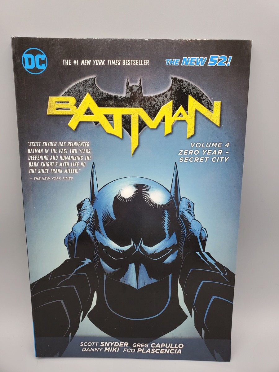 Batman DC New 52 Zero Year Secret City Vol. 4 Graphic Novel | eBay