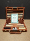 Vintage Suitcase Style Backgammon game 11 Inches By 7 3/4 (Closed) Inst. — photo 1