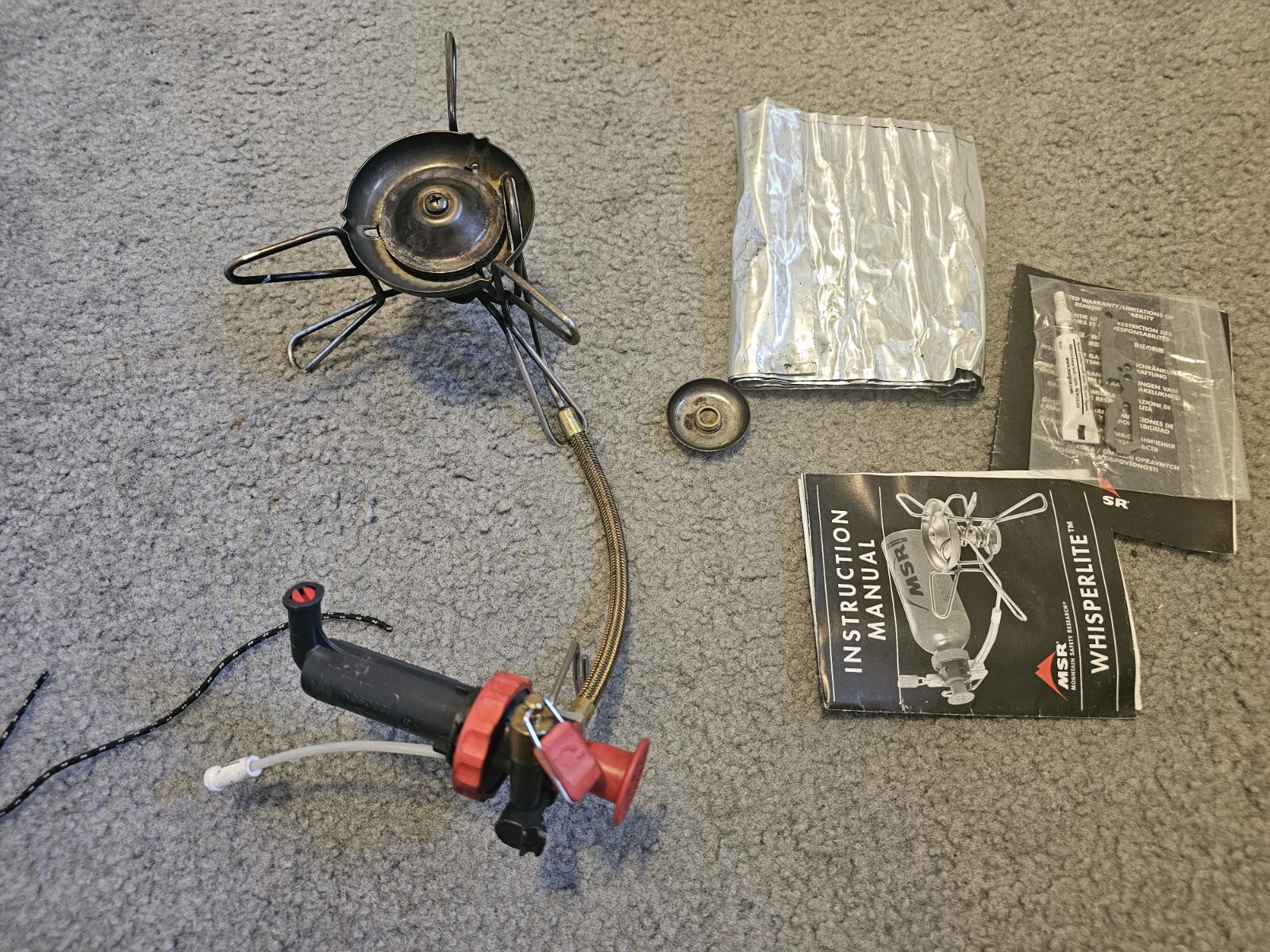 MSR WhisperLite Stove For Parts eBay