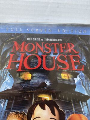NEW Monster House DVD, 2006 Family Animation Halloween Full Screen