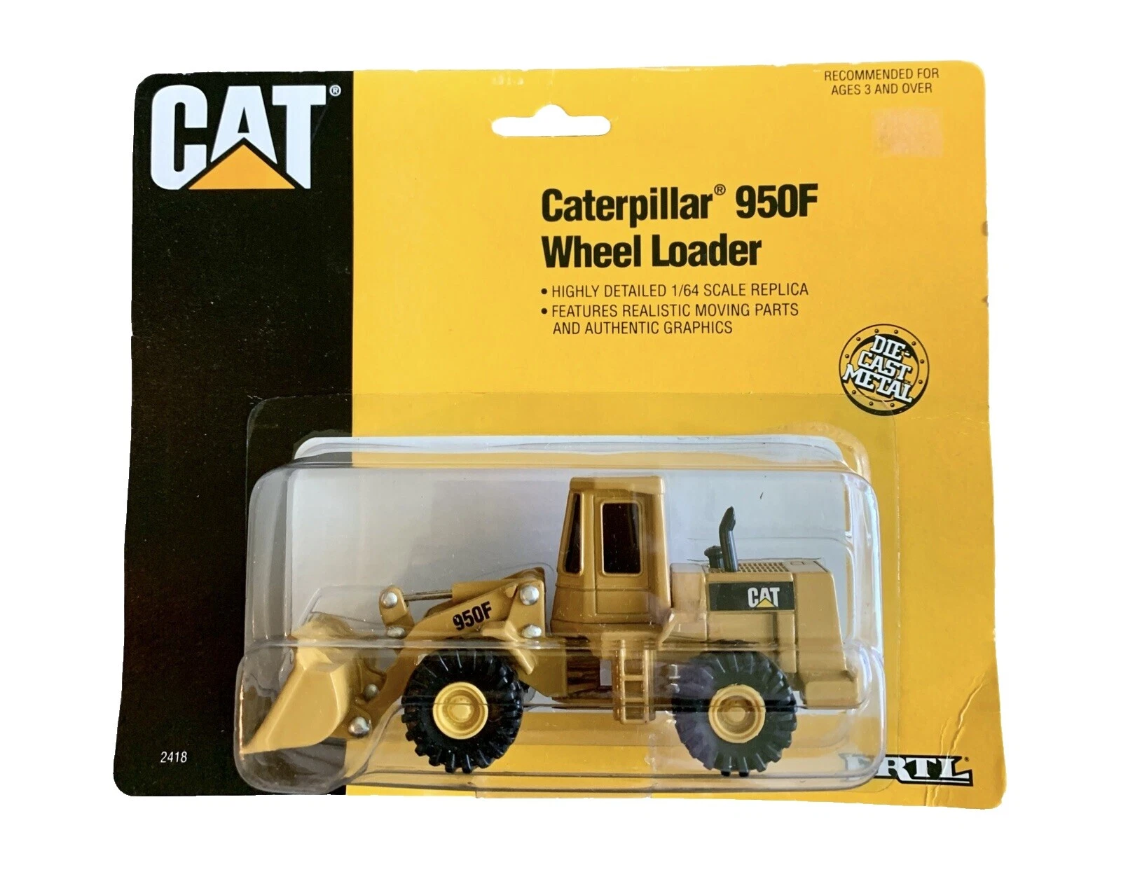 Vehículos de granja Diecast Ertl Cat