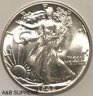 1942 D Walking Liberty Half Dollar From OBW Roll Estate CH-GEM Bu Unc 90% Silver